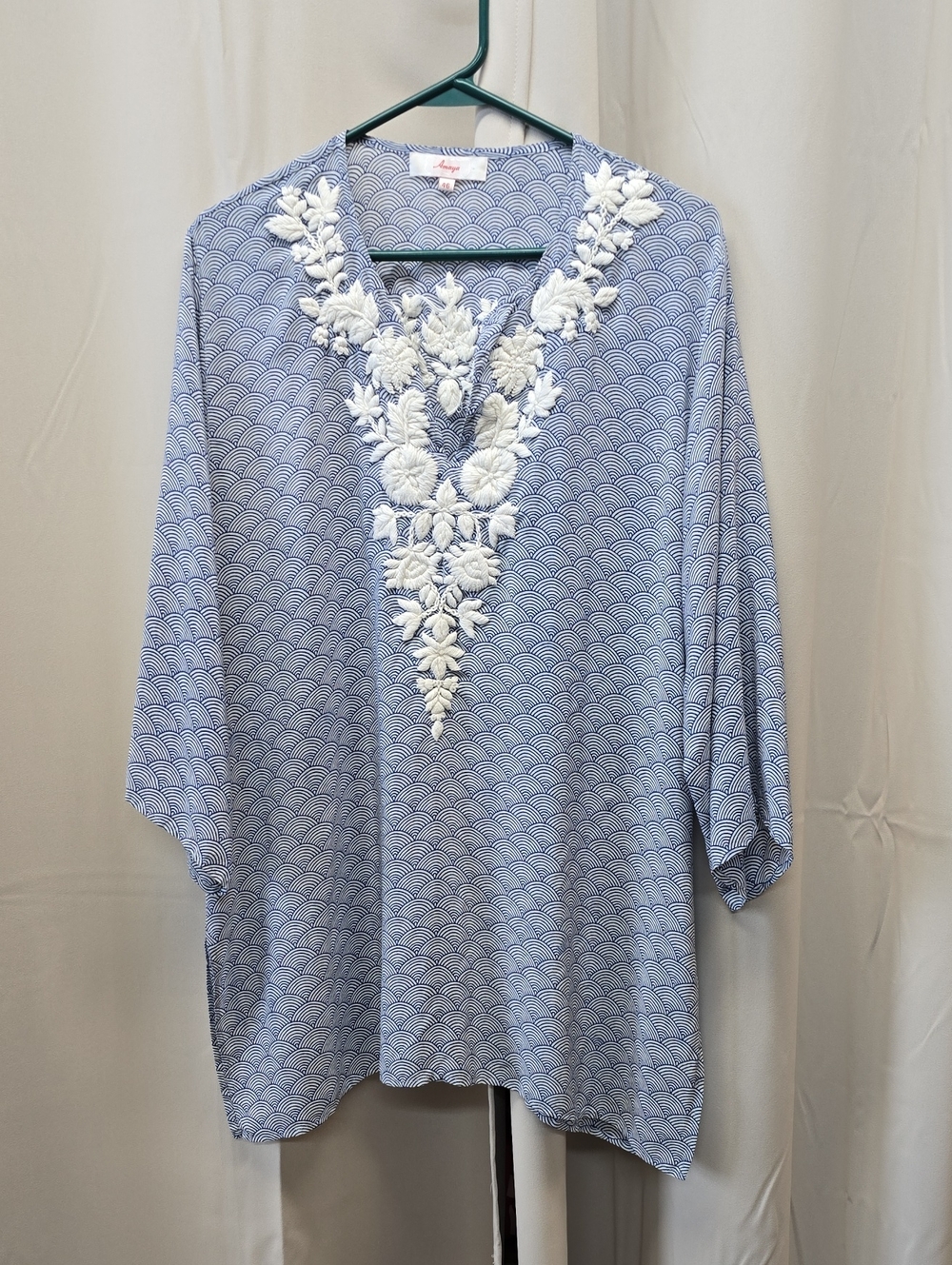 Amaya Silk Tunic/ Cover Up
